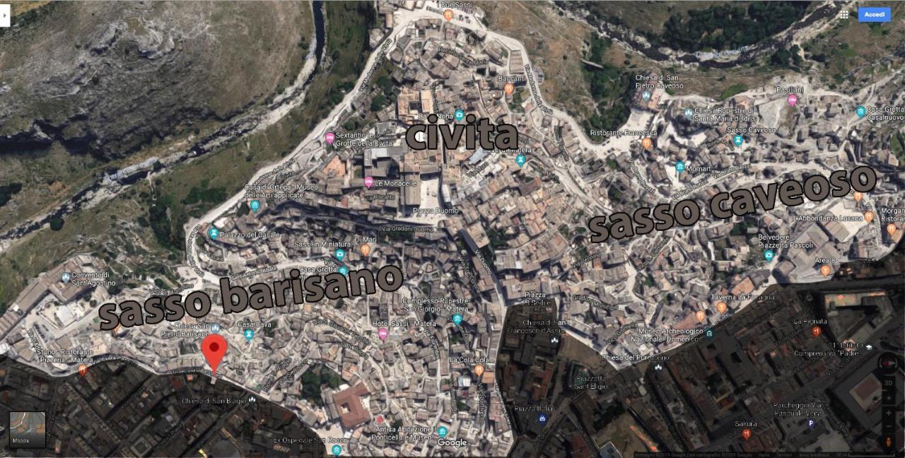 Bed and Breakfast Mikasa Matera Zewnętrze zdjęcie